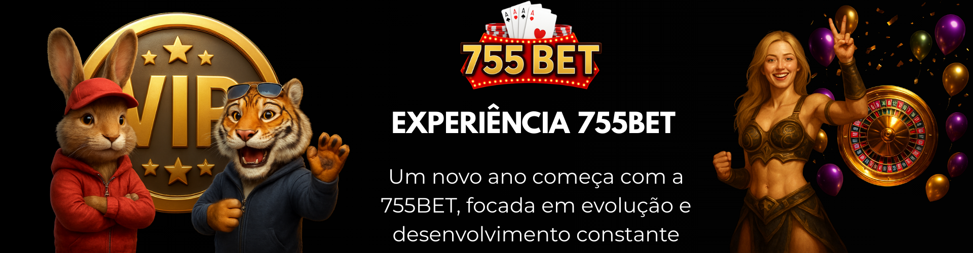 A 755BET inicia um novo ano com você